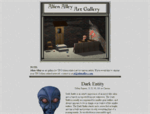 Tablet Screenshot of alienalley.com